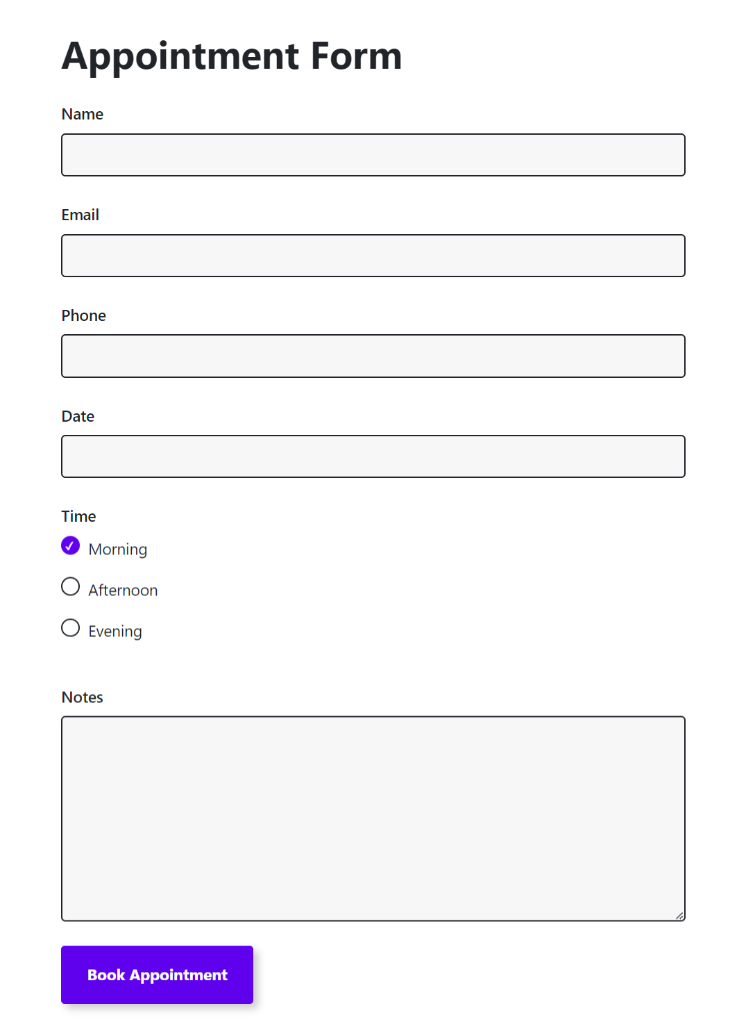 Uses for YooForms: FeedBack Forms